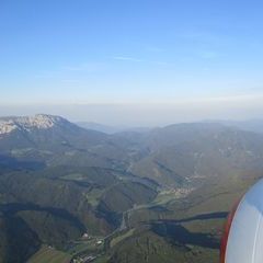 Flugwegposition um 17:01:56: Aufgenommen in der Nähe von Gemeinde Neuberg an der Mürz, 8692, Österreich in 1831 Meter